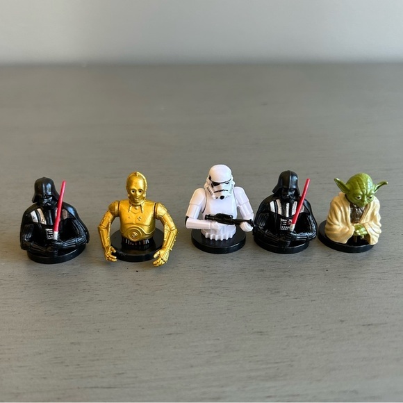 Star Wars Other - Lucas Films LTD Galerie Star Wars Figurine Bust Set 5 Collectible -Yoda, Darth
